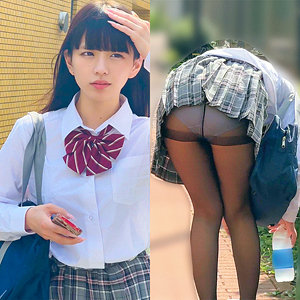 黒パンストミニスカちゃん